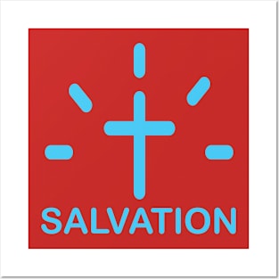 Religious Message Salvation Posters and Art